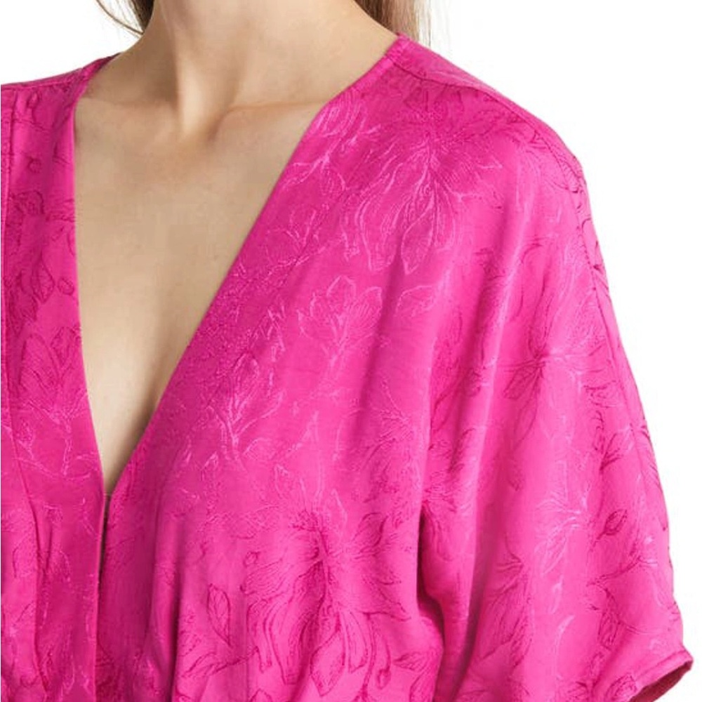 Jacquard Dolman Sleeve Mini Dress - Picture 7 of 9